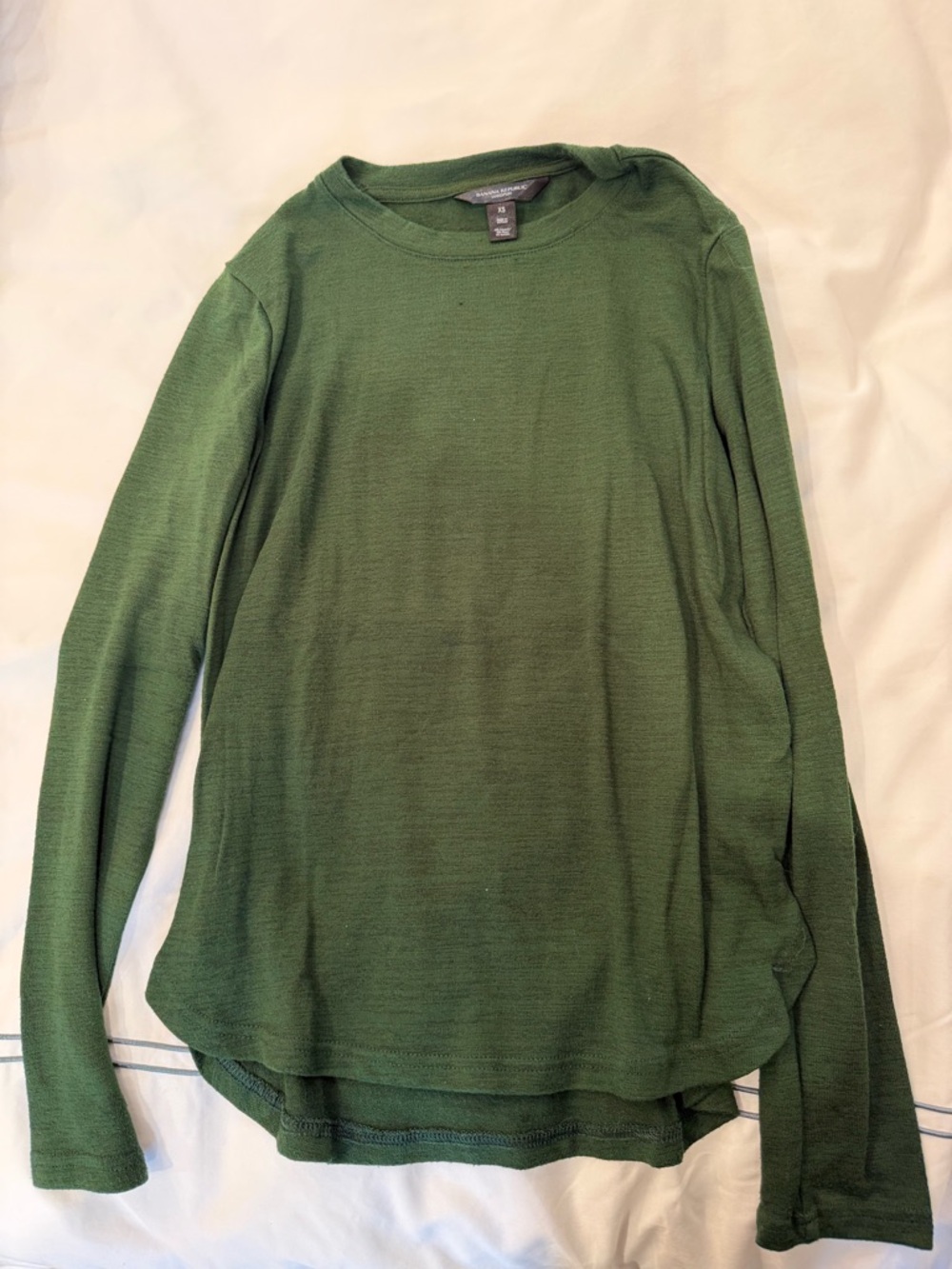 Banana Republic Olive Green Crewneck Sweater